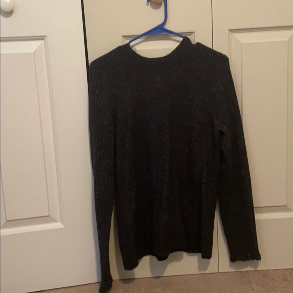 Dark gray sweater